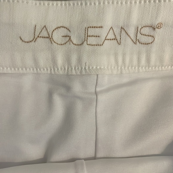 Jag Jeans White Denim Roadtrip Pull On Skort - Picture 15 of 16
